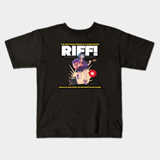 Explosive Good Guitar RIFF Kids T-Shirt